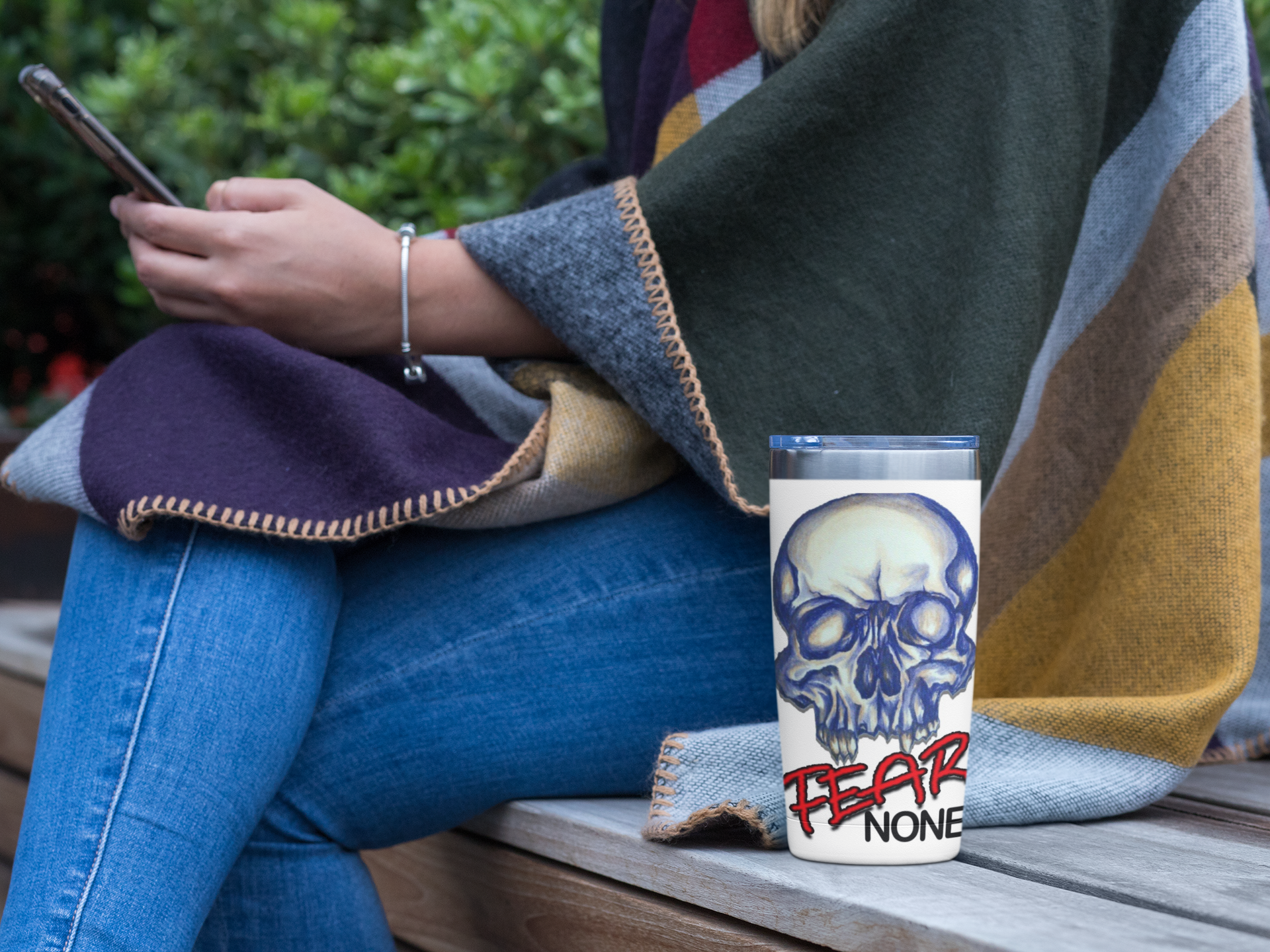 Custom Tumbler — Fear | Lion | Vibe | Sport