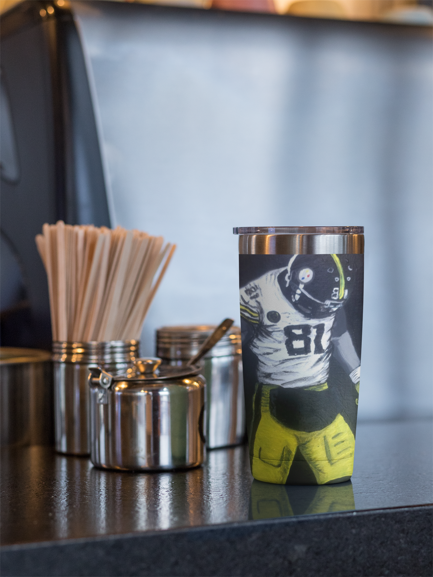 Custom Tumbler — Fear | Lion | Vibe | Sport