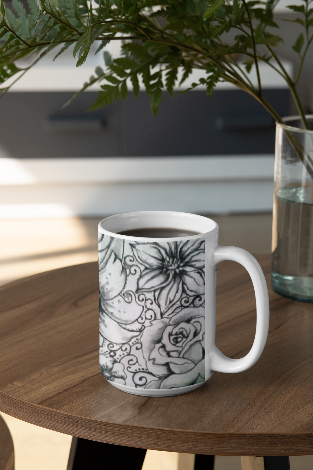 Custom flower Coffee Mug
