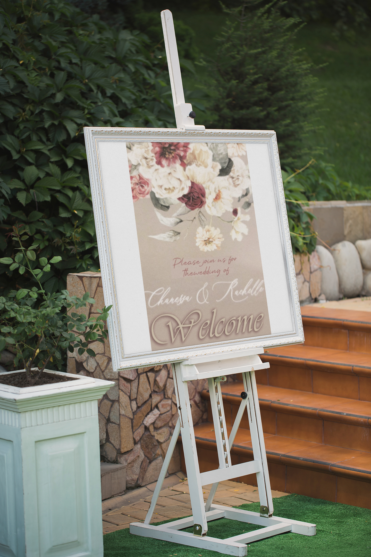 Wedding Welcome Sign