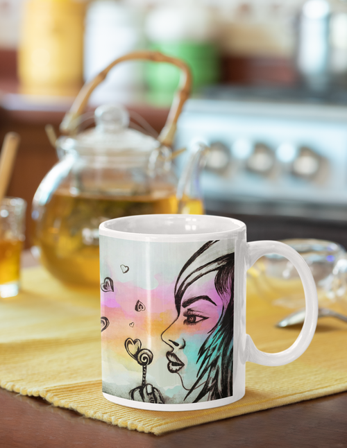 Coffee Mug Custom rainbow